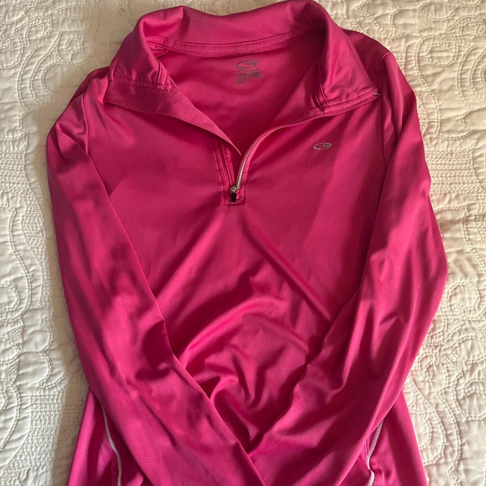 Champion Quarter Zip Fitted Pullover
